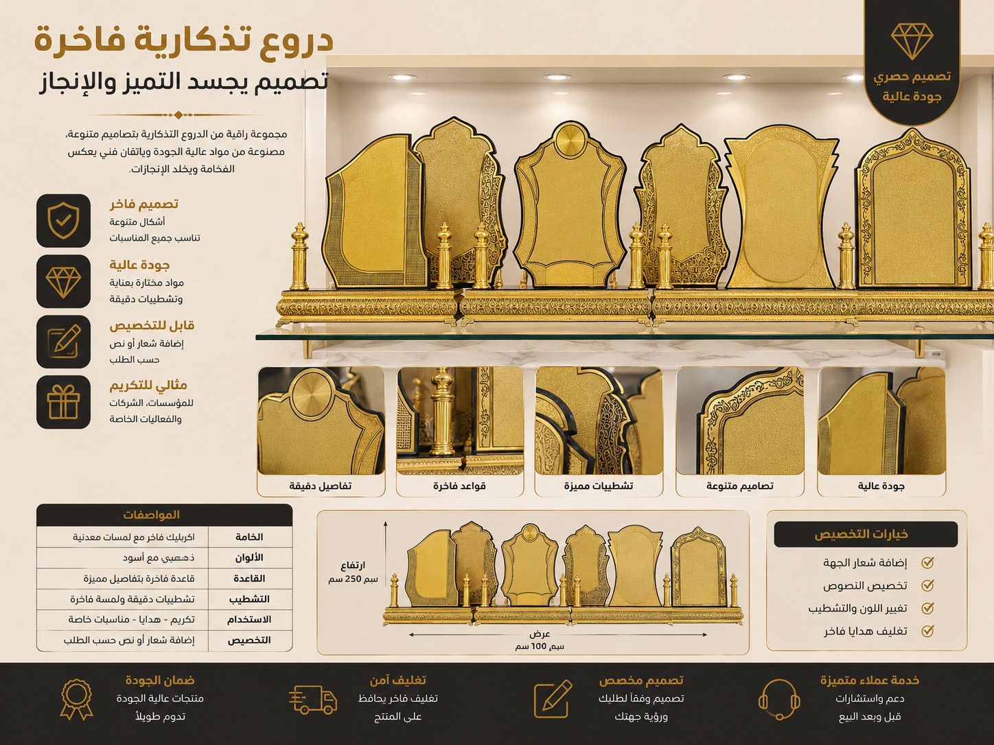 دروع وتكريم